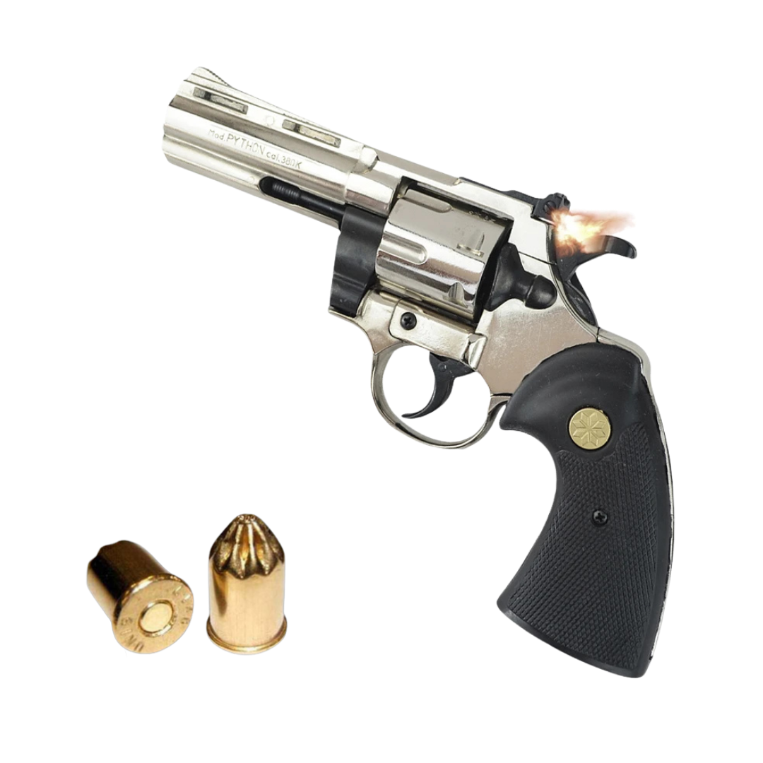 pistola e cartucce a salve