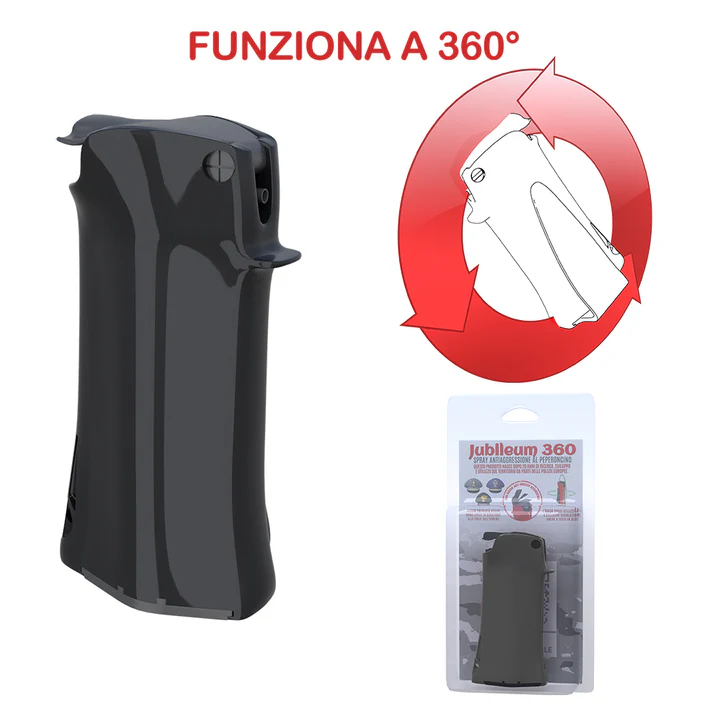 Miglior spray al peperoncino difesa personale legittima difesa 360 gradi