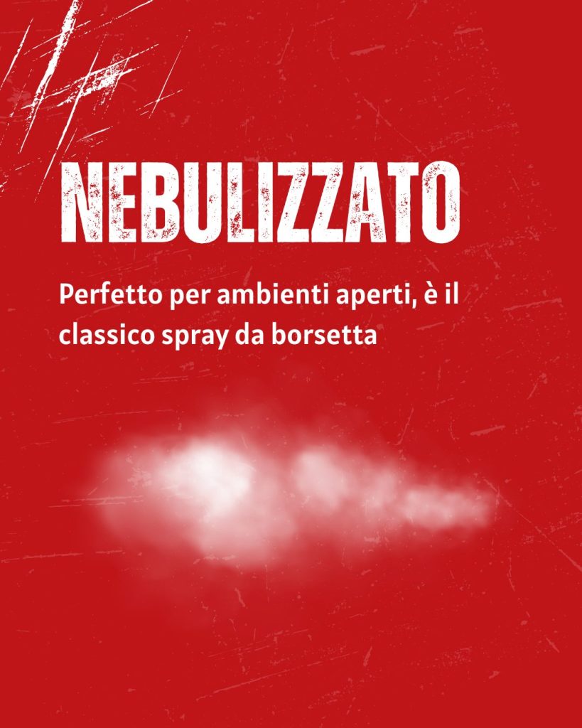 Miglior spray al peperoncino getto nebulizzato