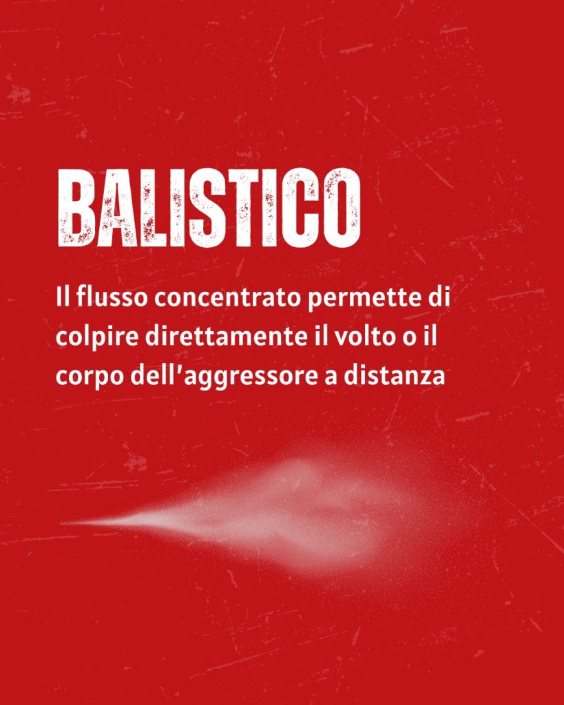 Miglior spray al peperoncino getto balistico